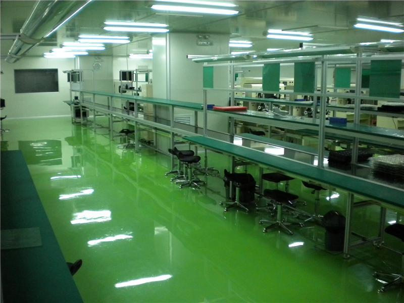 東莞電子設備車間地坪案例